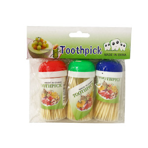 PALILLOS DE MADERA X3