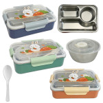 PORTACOMIDA METALICO ESTAMPADO