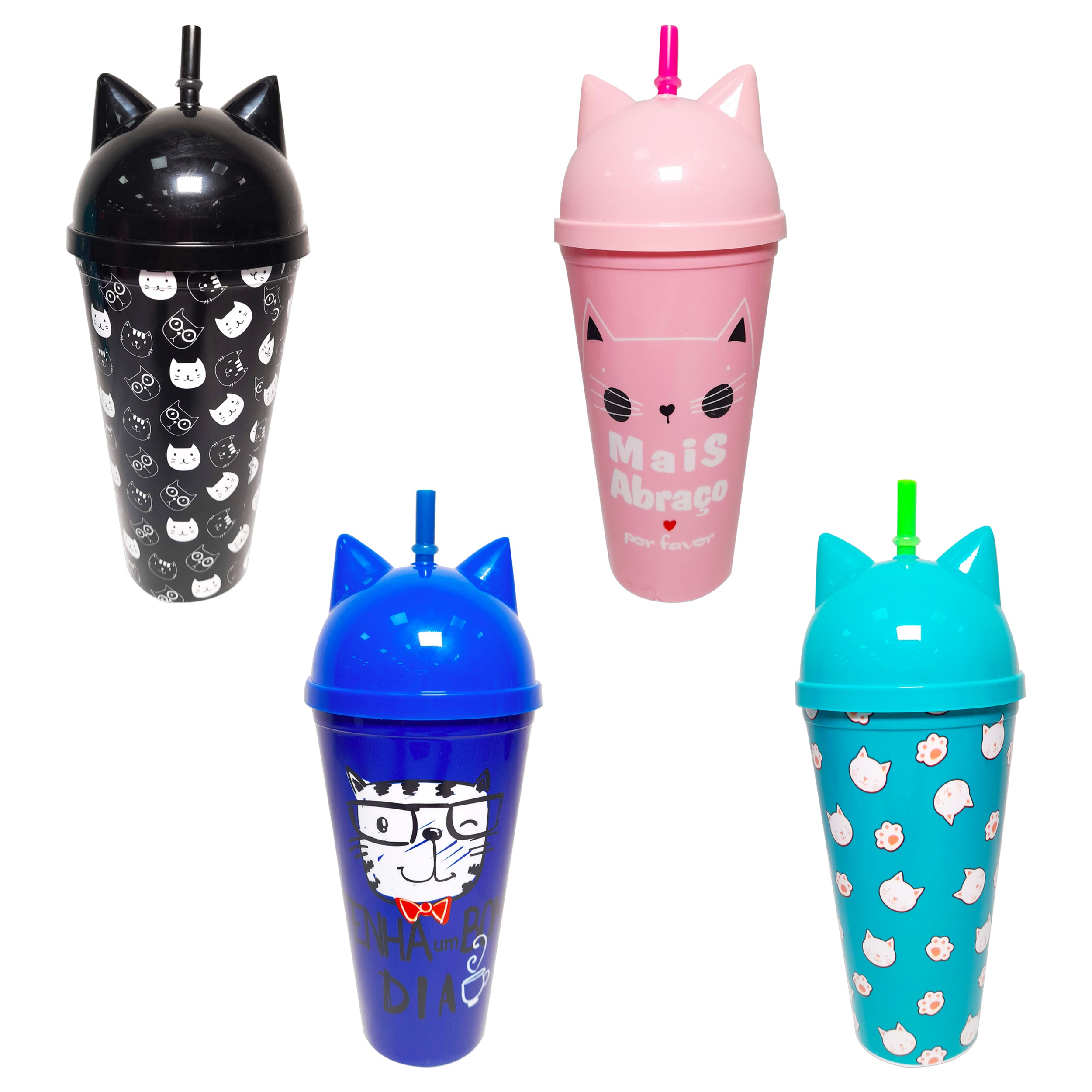 VASO PITILLO SURTIDO DE 600ML (PQTX12)