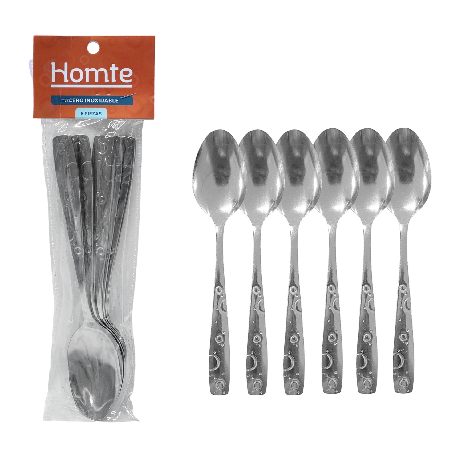 CUCHARA METALICA X6-40g