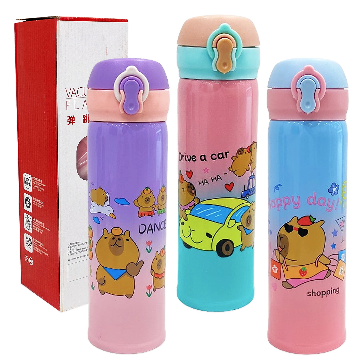 TERMO TERMICO CAPIBARA 500ML