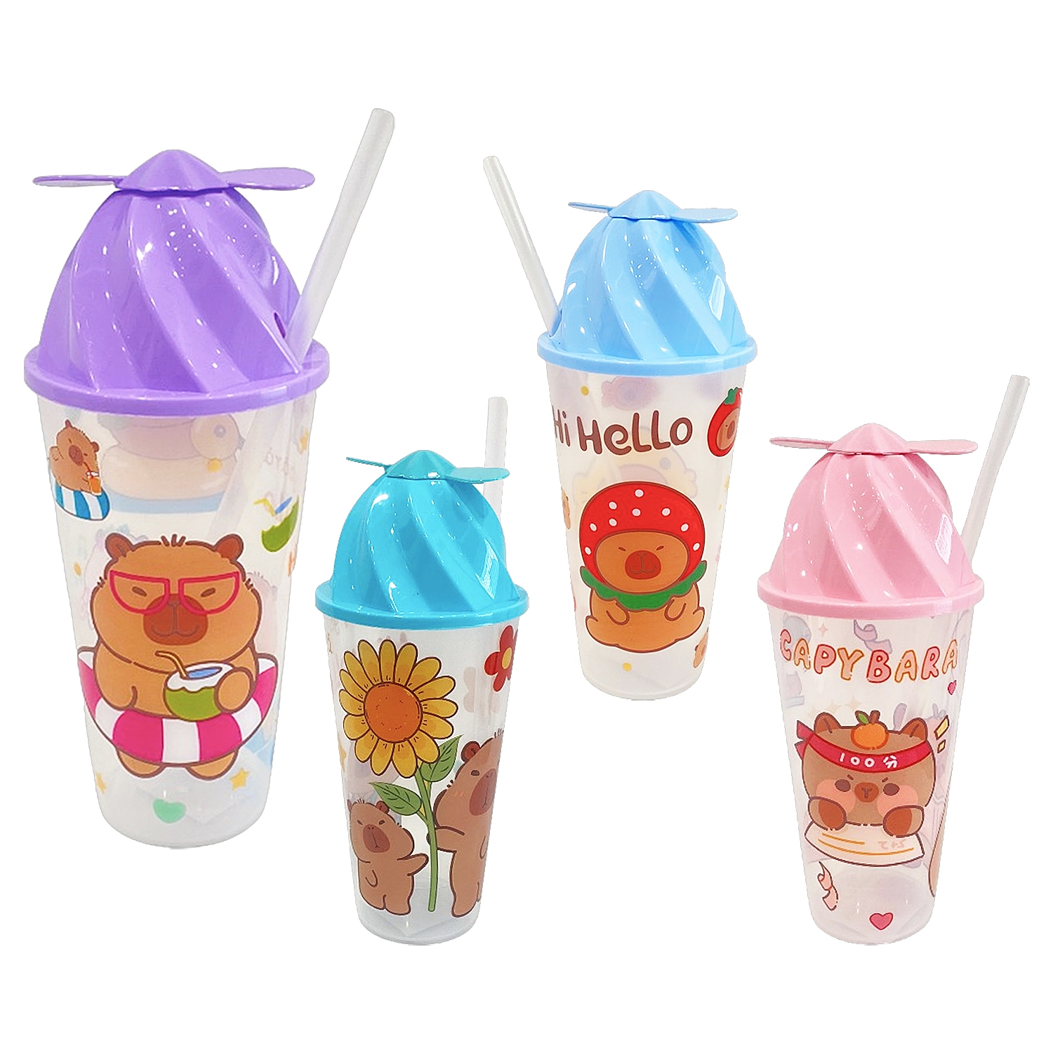 VASO PITILLO CAPIBARA 500ML