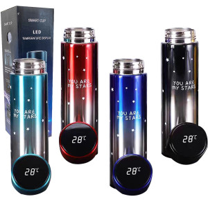 TERMO TERMICO CON MEDIDOR DE TEMPERATURA 500ML