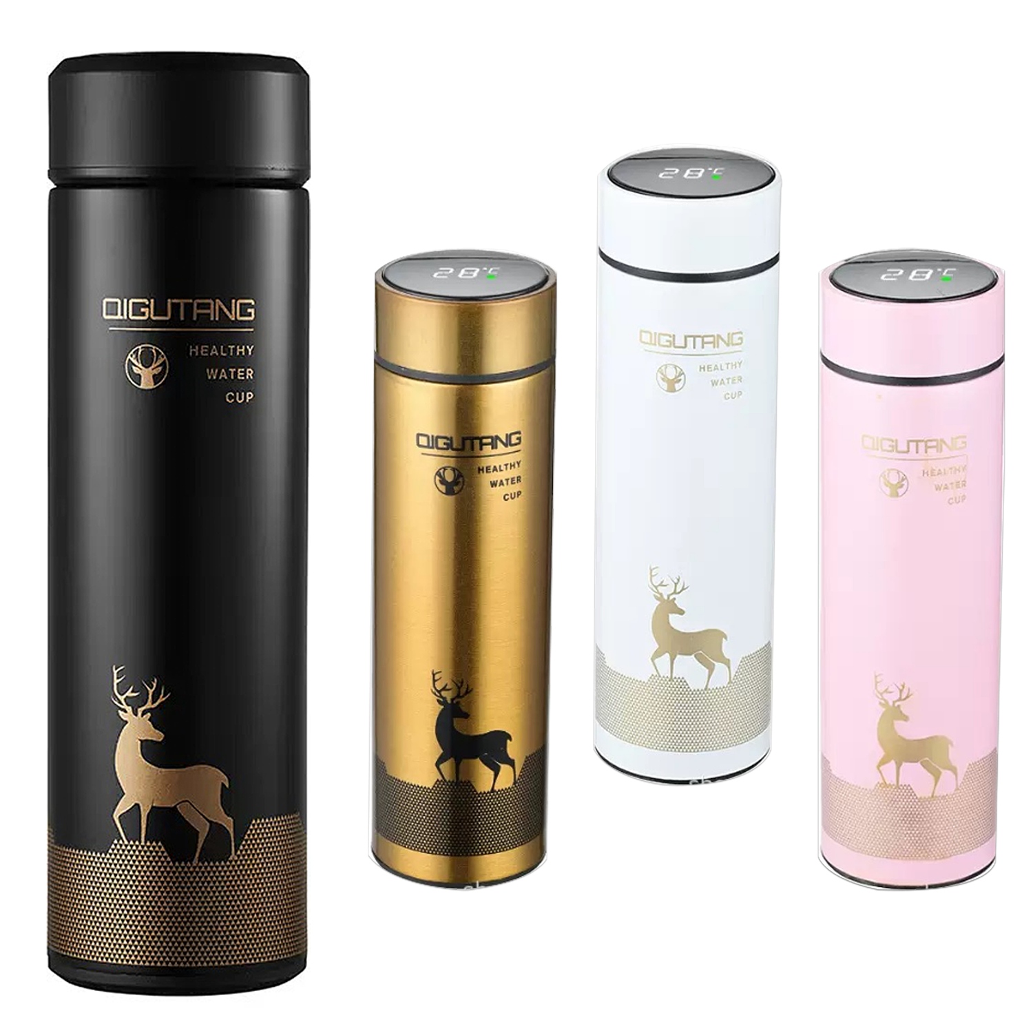 TERMO TERMICO RENO MEDIDOR TEMPERATURA 500ML