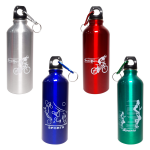 TERMO METALICO ESTAMPADO CON LLAVERO 500ML