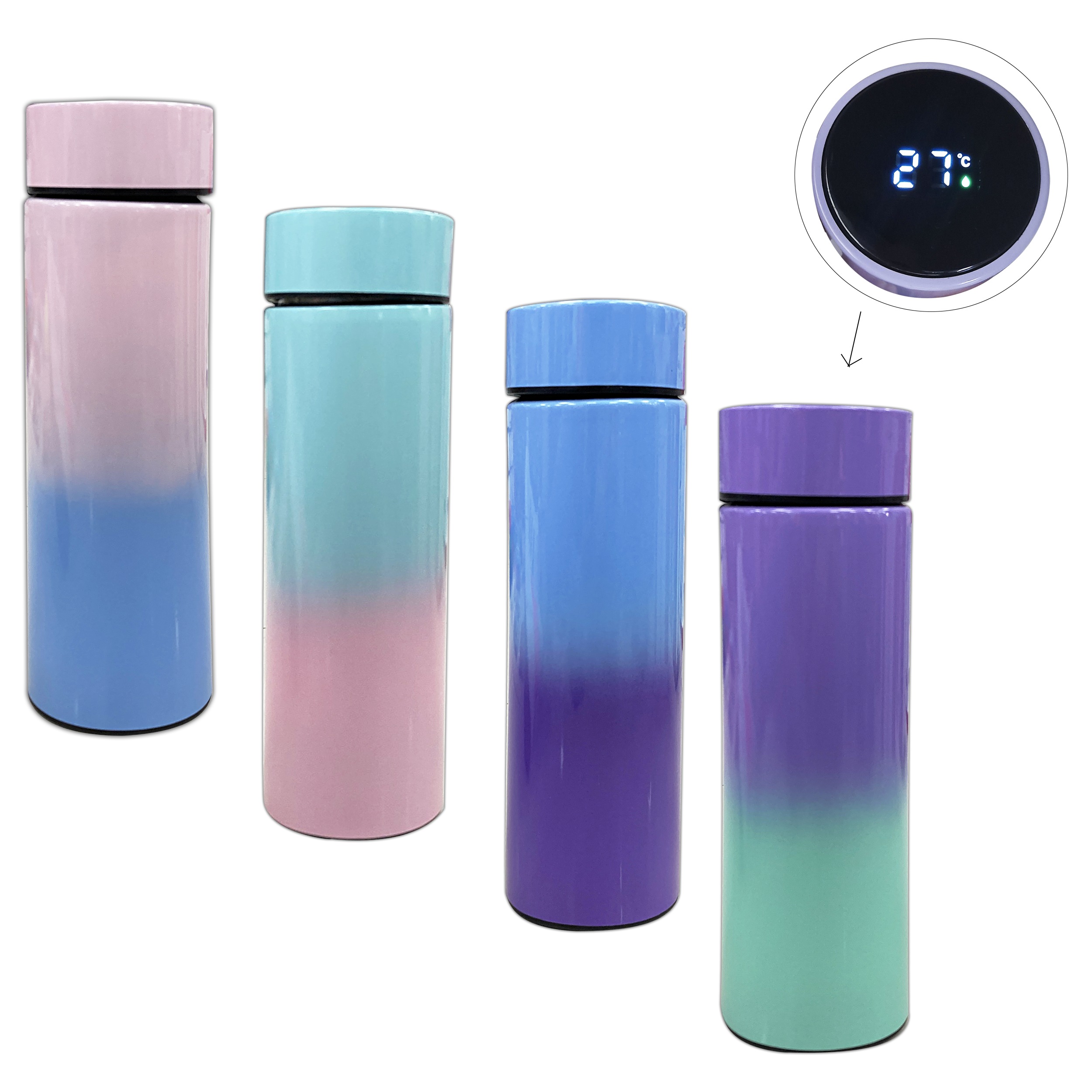 TERMO 2 COLORES CON CONTROL DE TEMPERATURA 500 ML