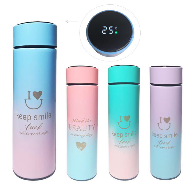 TERMO 2 COLORES CON CONTROL DE TEMPERATURA 500 ML