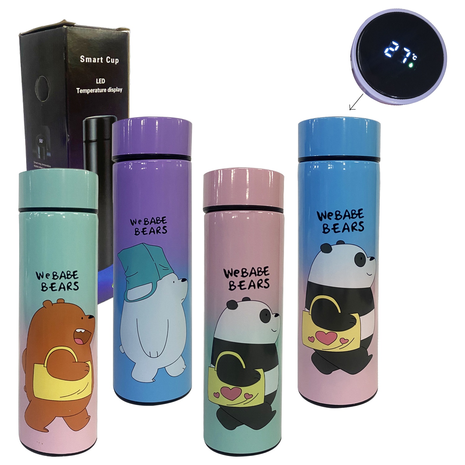 TERMO TERMICO OSO CON CONTROL DE TEMPERATURA 500ML