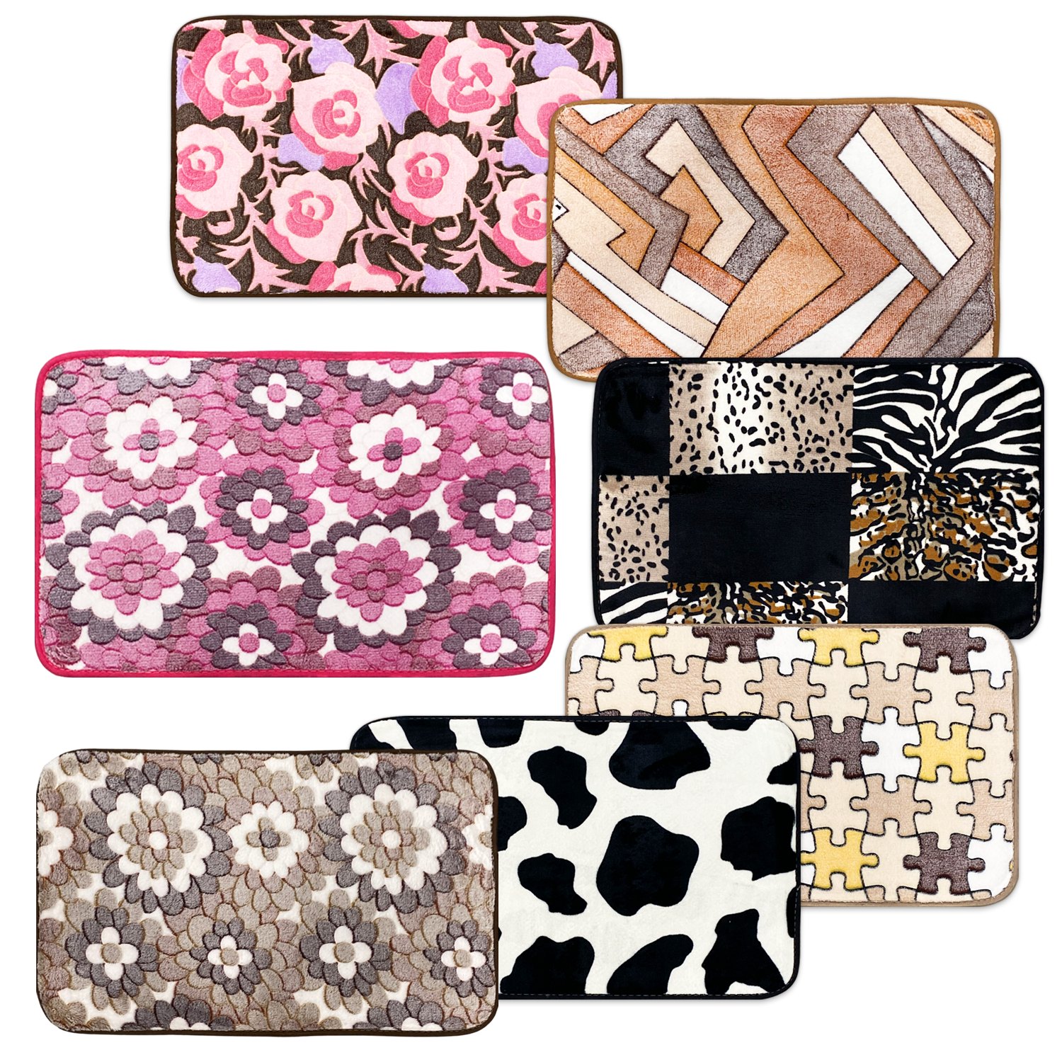 TAPETE PELUCHE ESTAMPADO