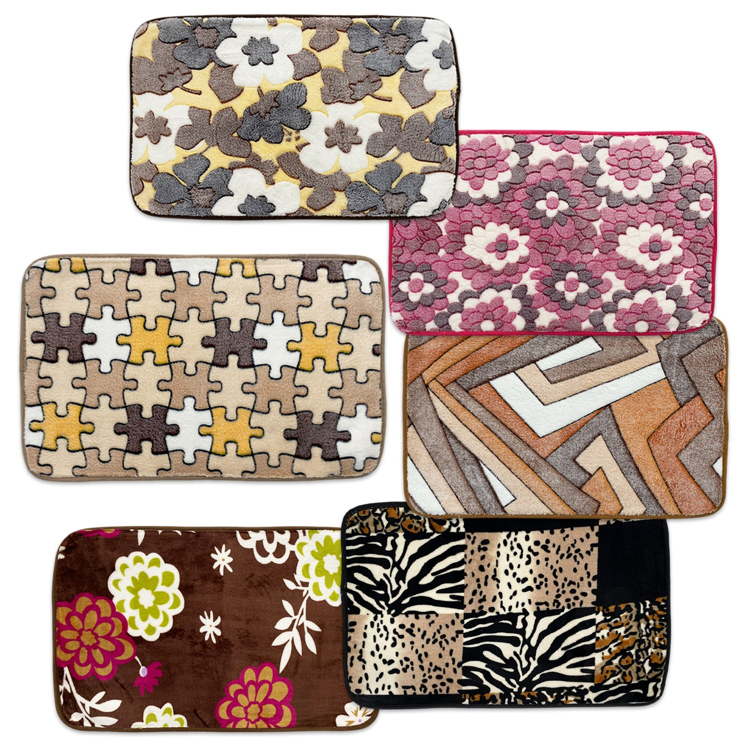 TAPETE PELUCHE ESTAMPADO