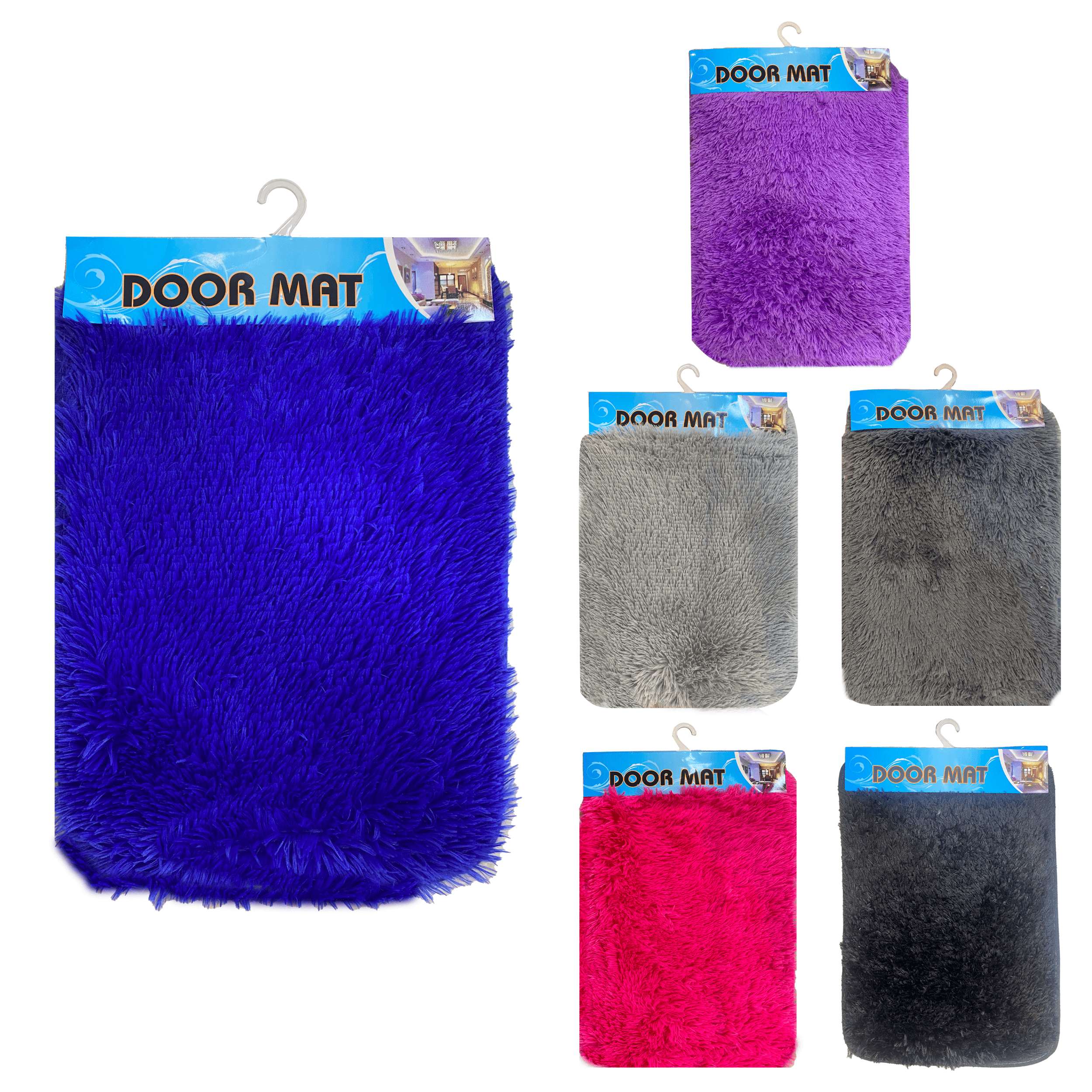 TAPETE PELUCHE LISO 40*60CM