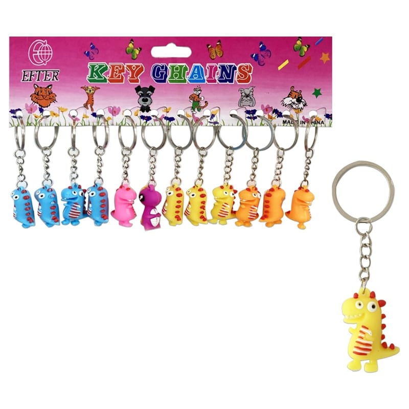 LLAVERO DINOSAURIO (CRTX12)