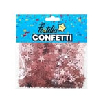 CONFETI PARA MESA ESTRELLA PALO ROSA (PQTX12)