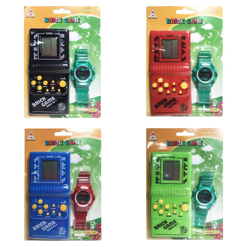 JUEGO TETRIX ENCARTONADO CONRELOJ (20CM X 13CM);