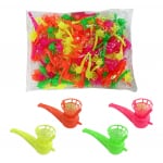 JUEGO DE SOPLAR PLASTICOS X100 (10CM)