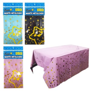MANTEL DE FIESTA ESTRELLAS