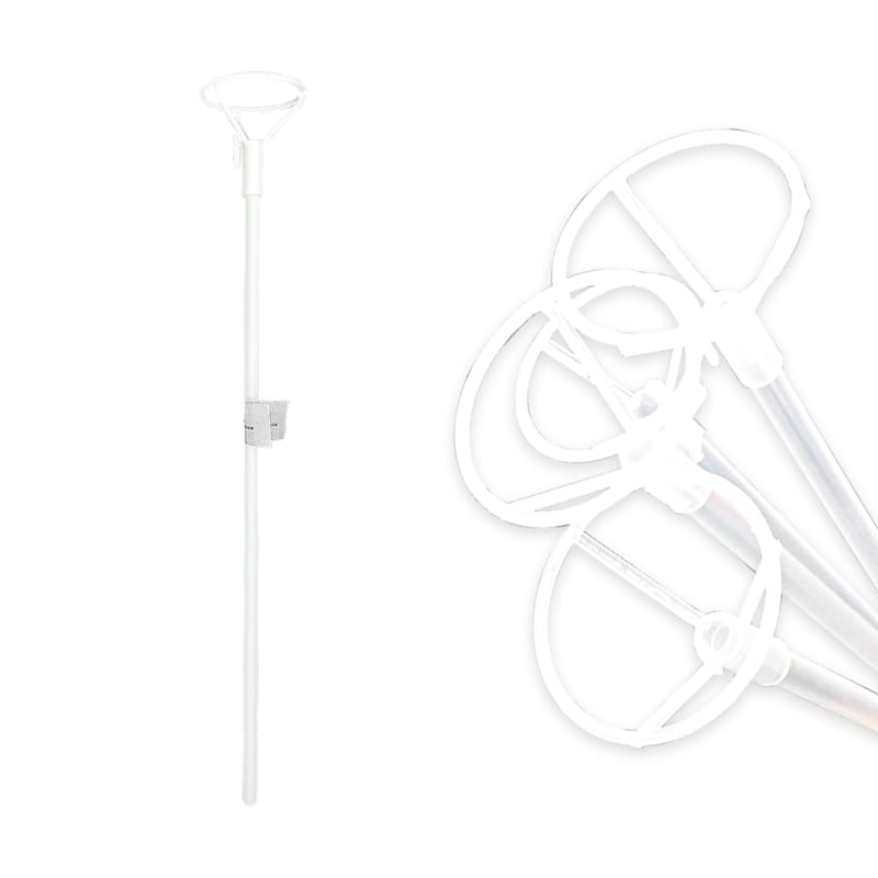 PALO TRANSPARENTE PARA GLOBO (PQT X 50 UND)