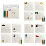 LAMINA DIDACTICA PARACOLOREAR 10*10CM  (PQT X 12)