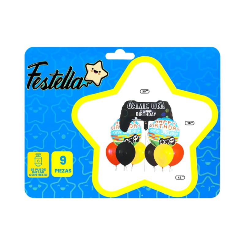 KIT GLOBO CONTROL INFANTIL X9.