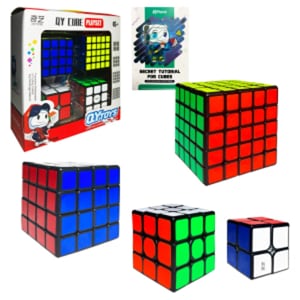 CUBOS MAGICOS X4 EN CAJA CON MANUAL