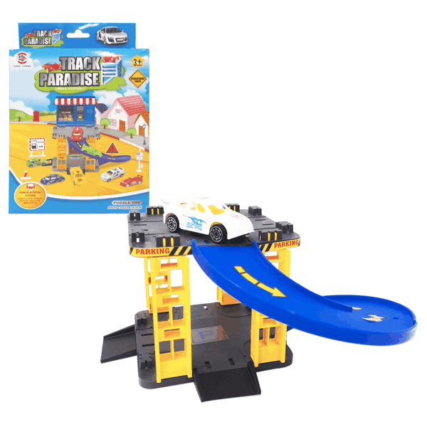 SET PISTA DE CARRO EN CAJA