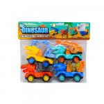 CARROS DINOSAURIOS COLORES X4 090A-77
