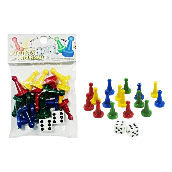 FICHAS DE PARQUES X4