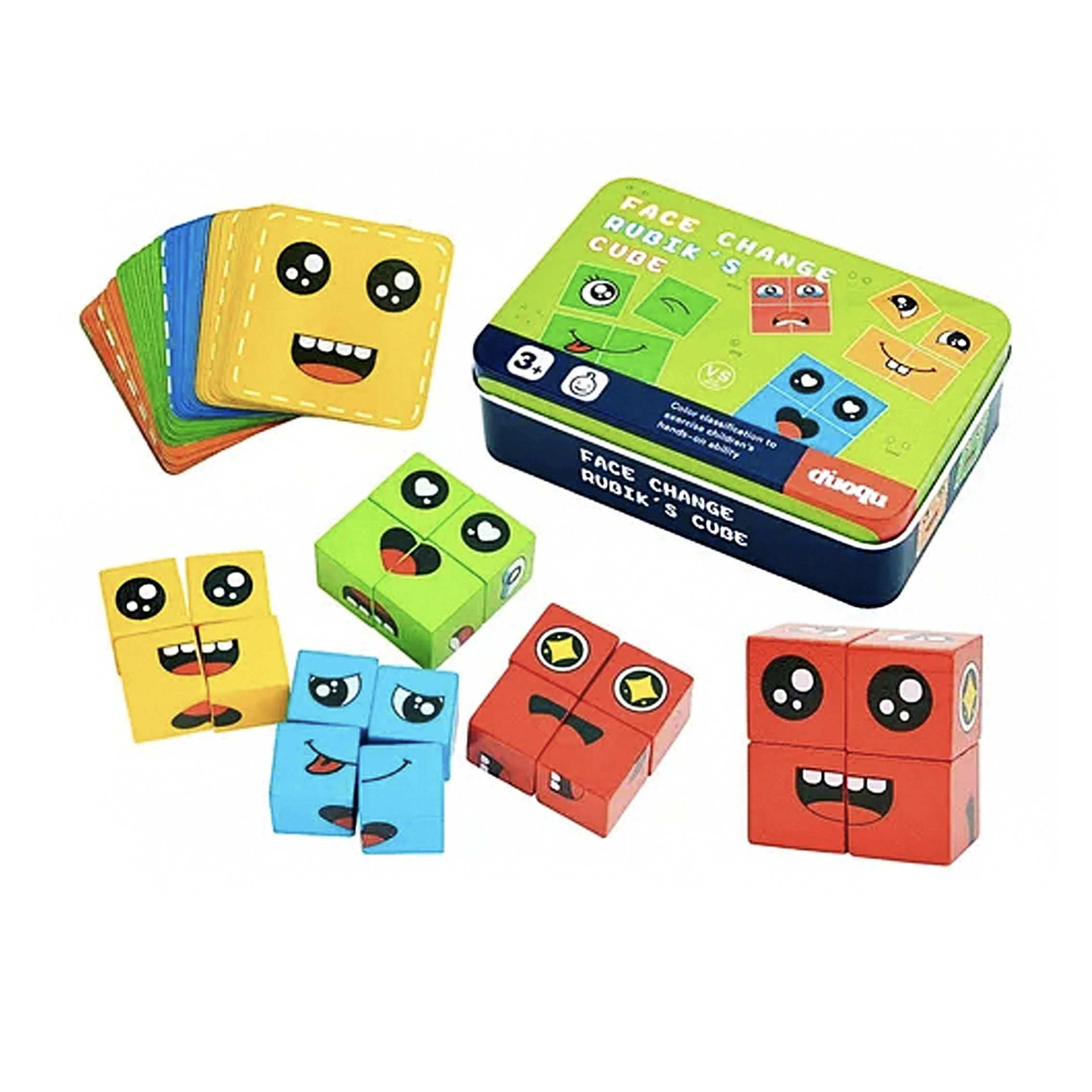 JUEGO DIDACTICO CUBOS DE ARMAR