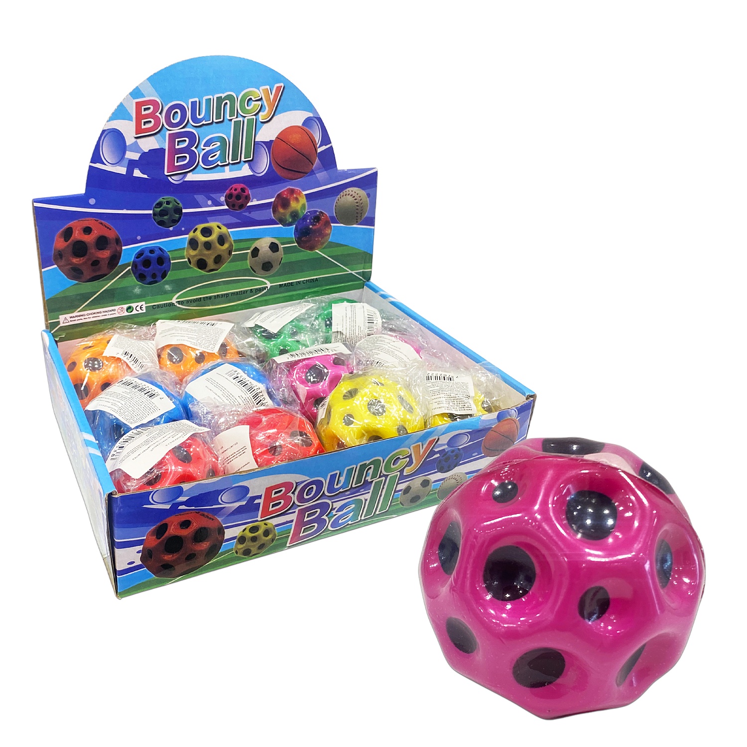 PELOTA DESESTRESANTE NEON (CJX12)