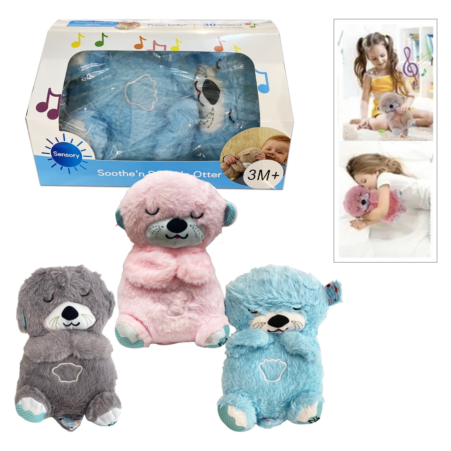 NUTRIA DE PELUCHE DULCES SUEÑOS