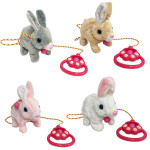 JUGUETE CONEJO ELECTRONICO CON CUERDA,