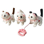 JUGUETE PERRO ELECTRICO CON CUERDA,