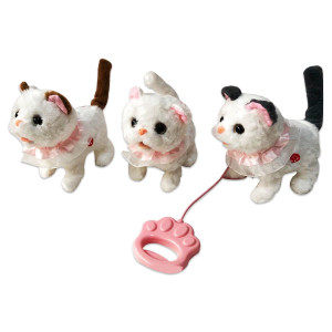 JUGUETE PERRO ELECTRICO CON CUERDA,