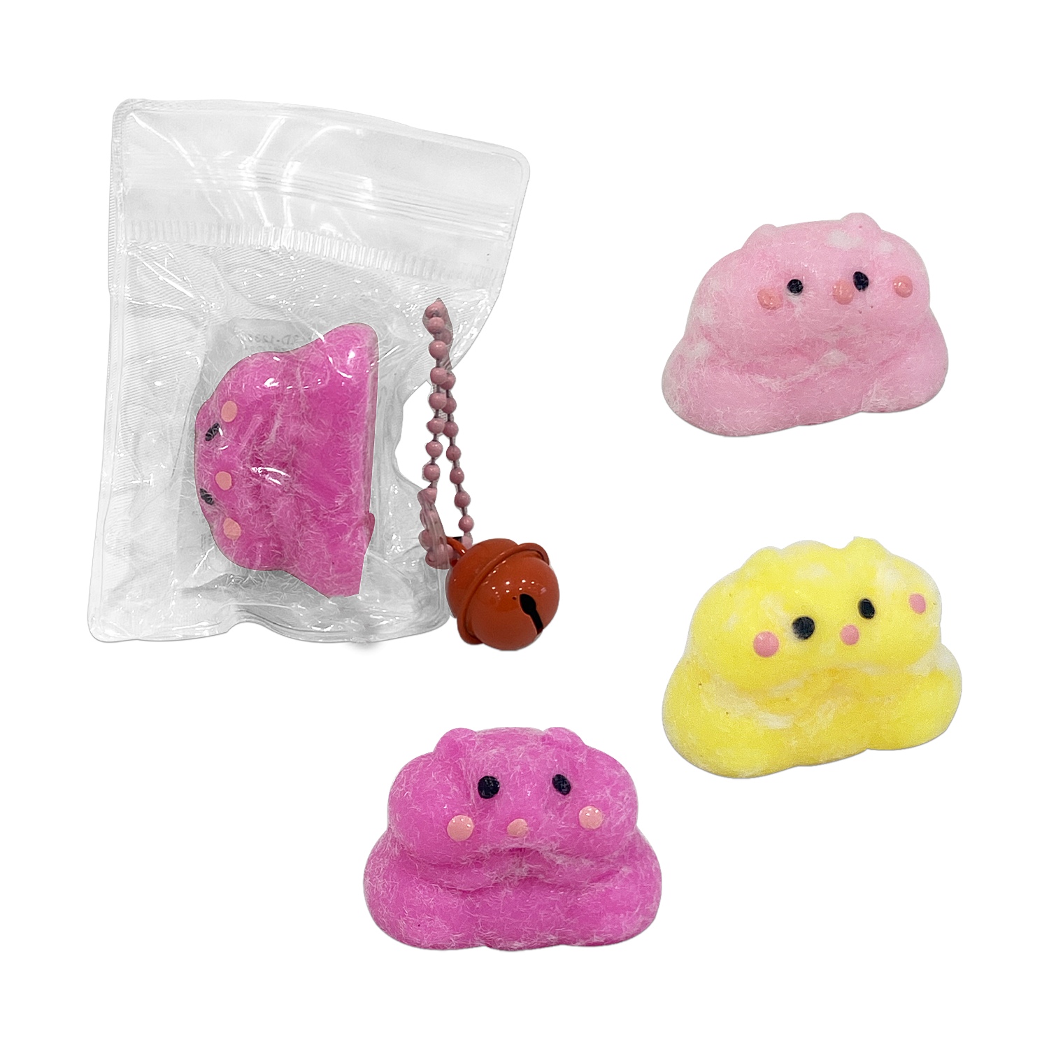 DESESTRESANTE HAMSTER CON CASCABEL (PQTX100)