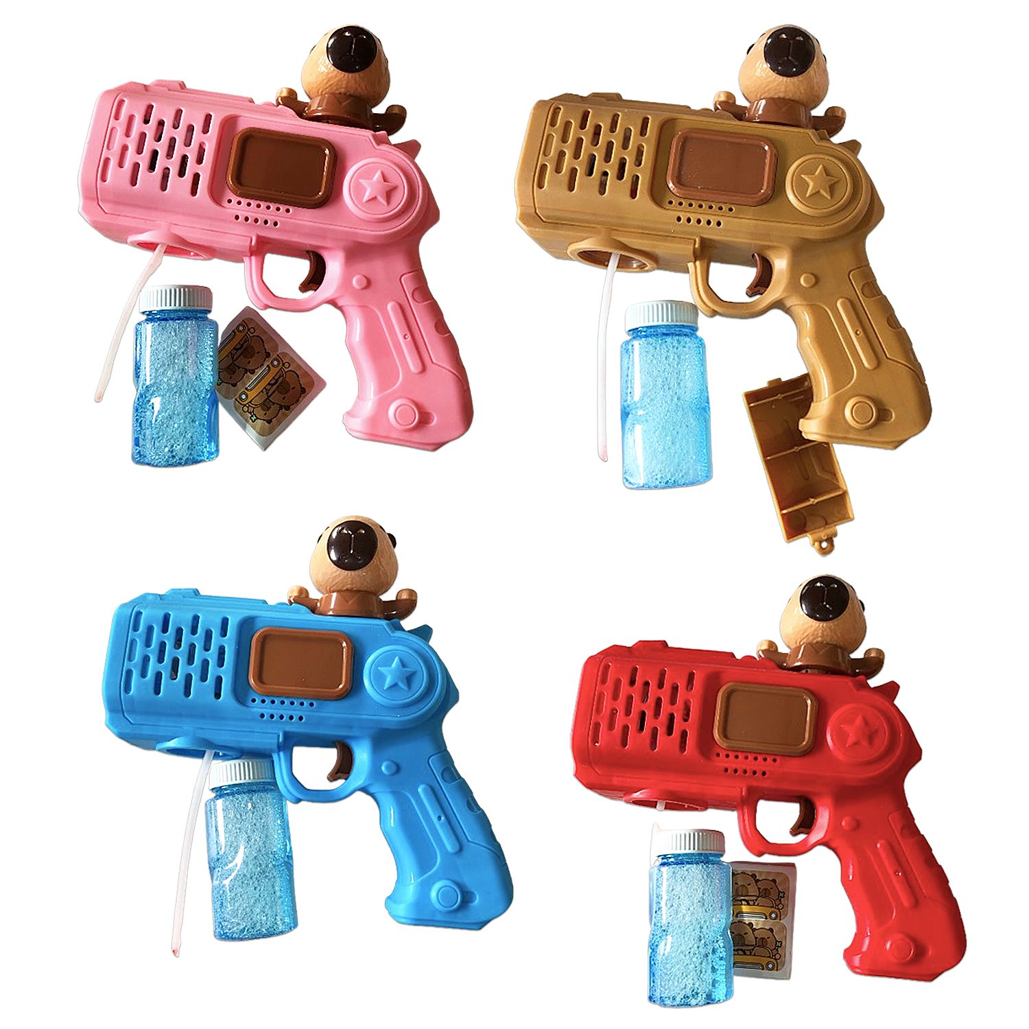 LANZA BURBUJAS CAPIBARA CON LUZ