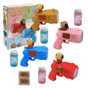 LANZA BURBUJAS CAPIBARA CON LUZ