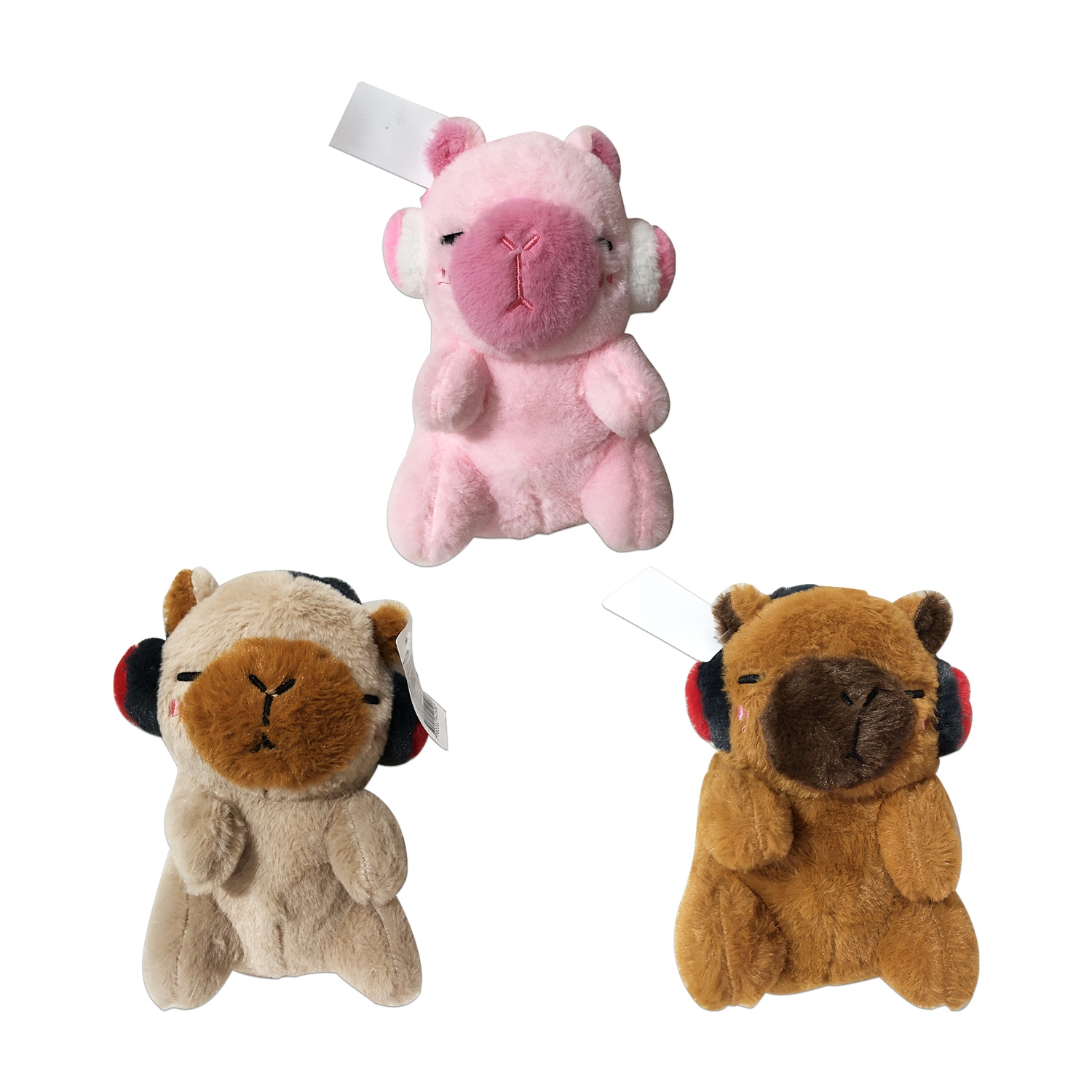 PELUCHE CAPIBARA CON AUDIFONOS