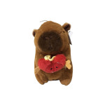 PELUCHE CAPIBARA CON CORAZON: