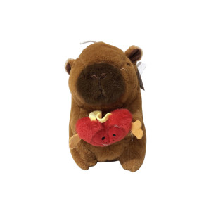 PELUCHE CAPIBARA CON CORAZON: