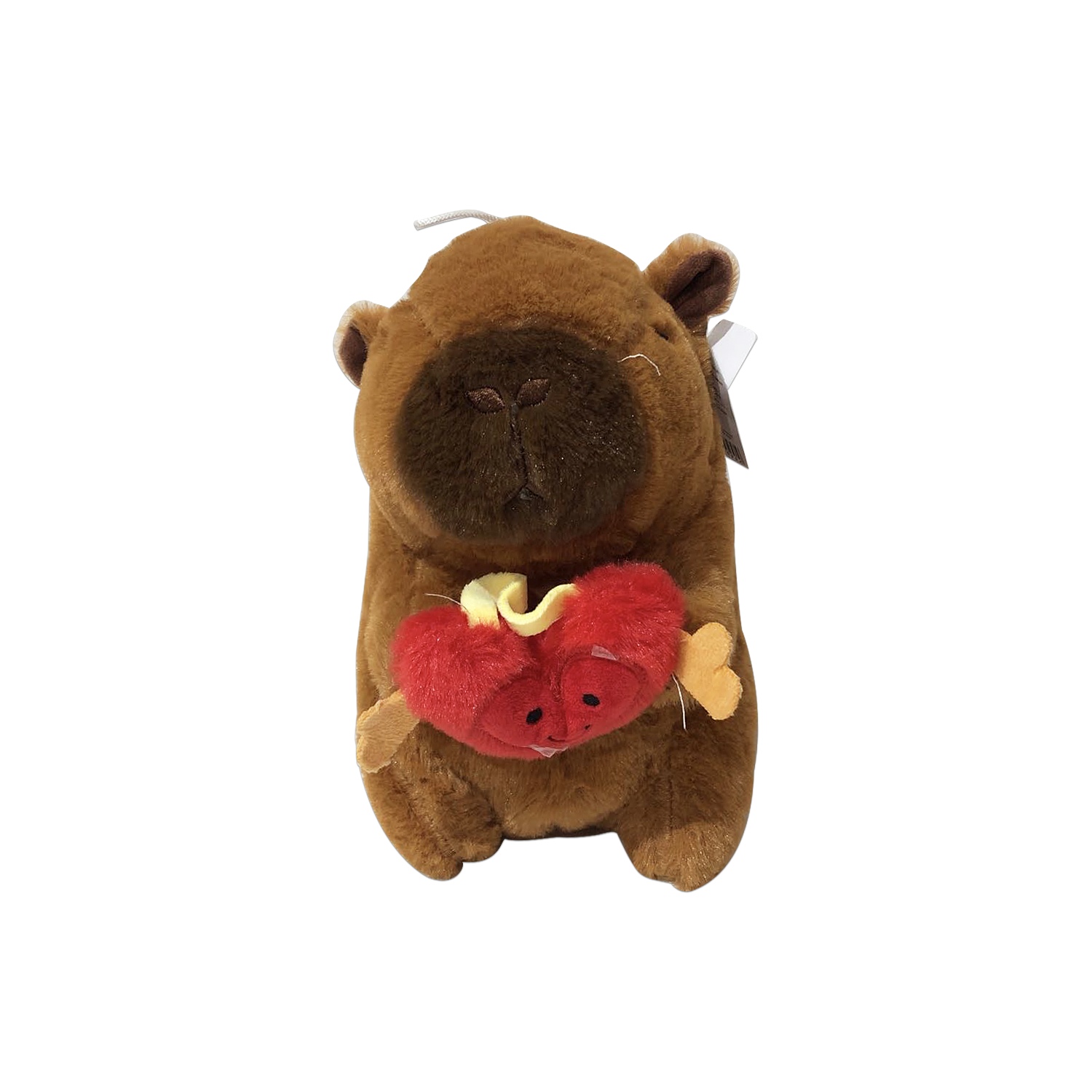 PELUCHE CAPIBARA CON CORAZON: