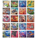 SET DE ARTE DIAMANTES 20*20CM