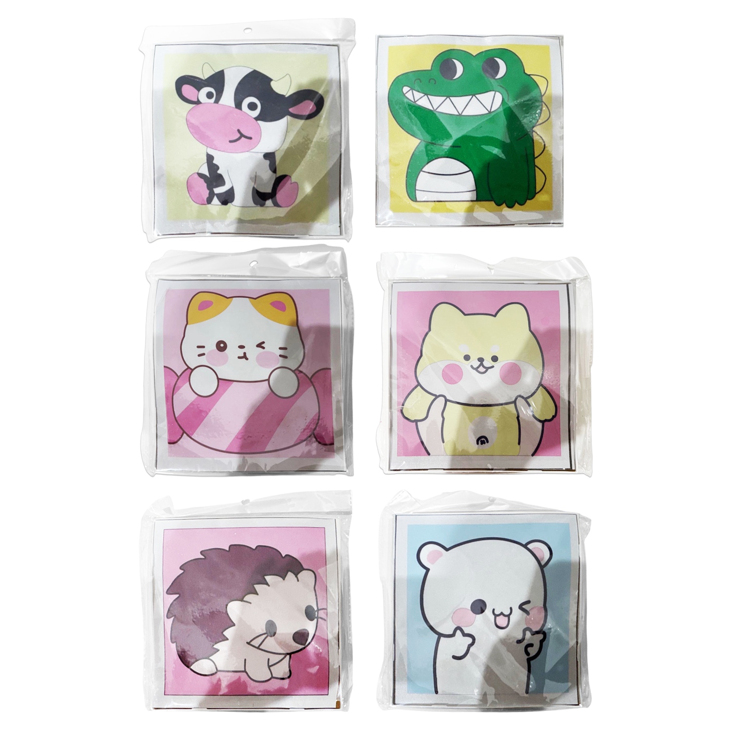 CUADRO DECORATIVO DE POMPONES 17*17CM