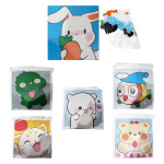 CUADRO DECORATIVO DE POMPONES 20*20CM