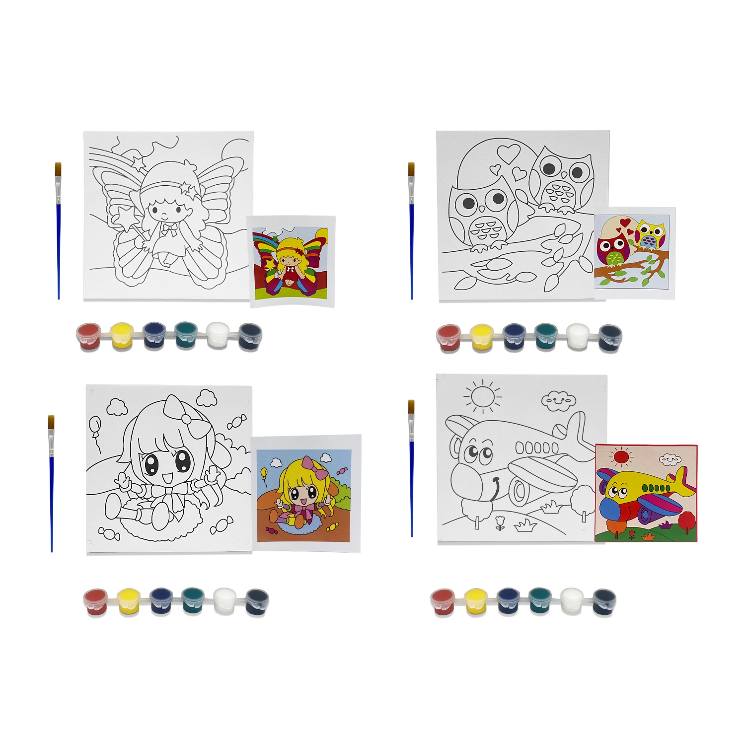 LIENZO PARA PINTAR 20*20CM