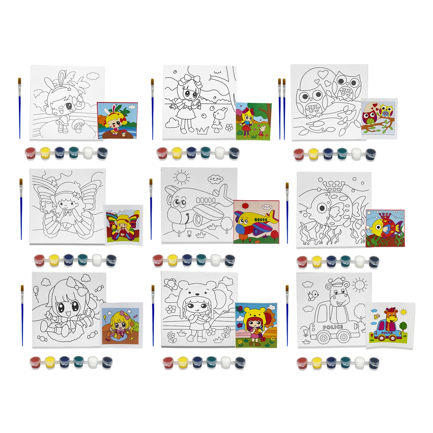 LIENZO PARA PINTAR 20*20CM