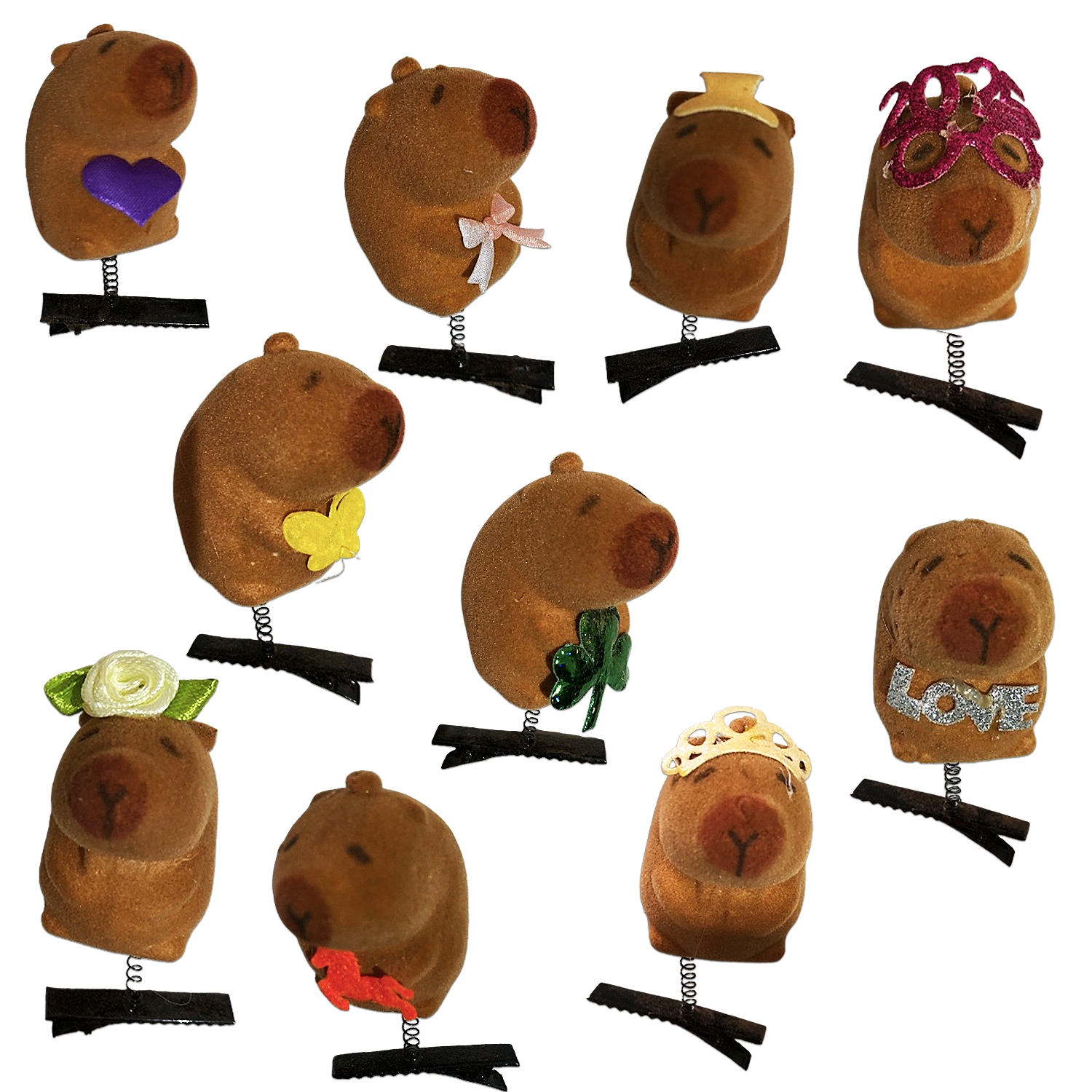 PINZA CAPIBARA CON ACCESORIO (PQTX100)