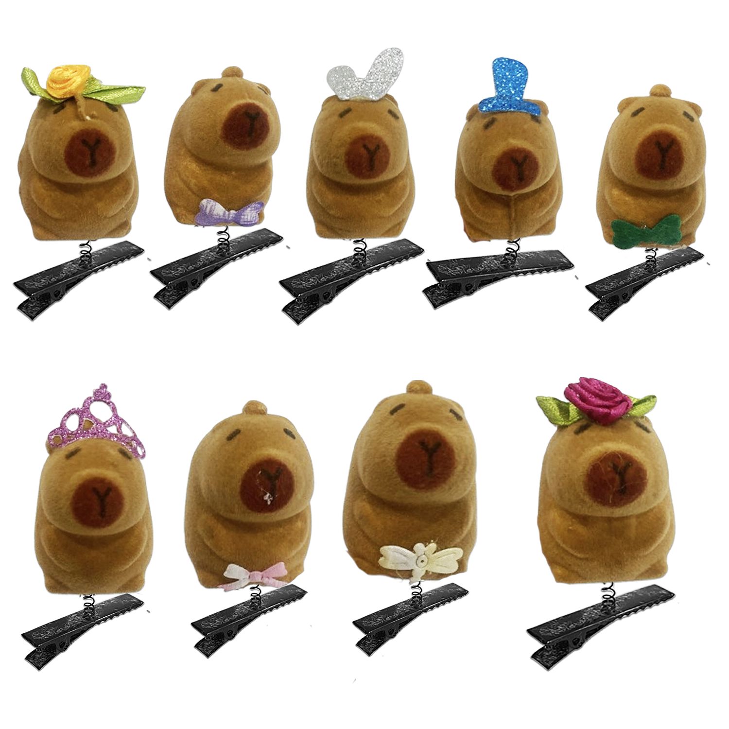 PINZA CAPIBARA CON ACCESORIO (PQTX100)