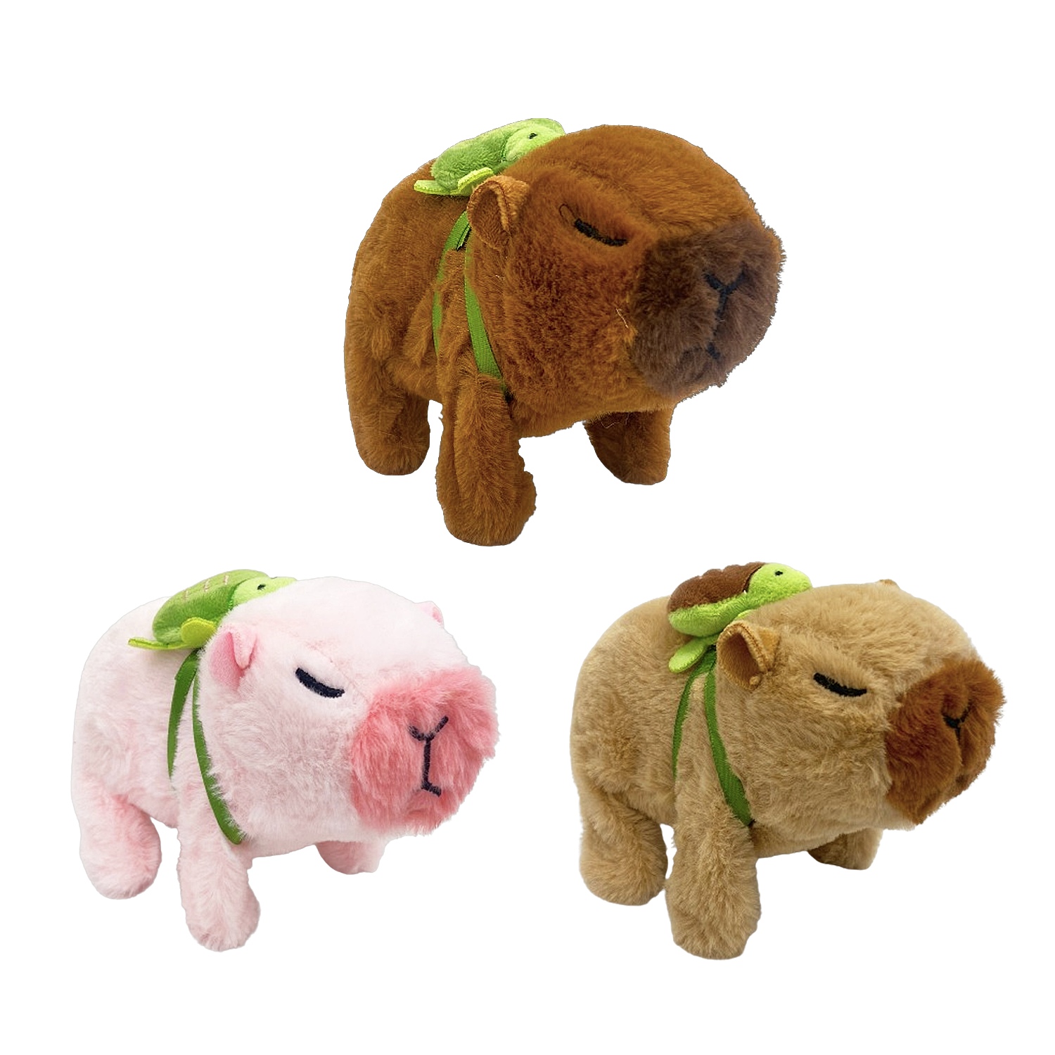 CAPIBARA ELECTRICO CON TORTUGA