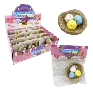 DESESTRESANTE POLLITO X3 EN NIDO (CJX16)