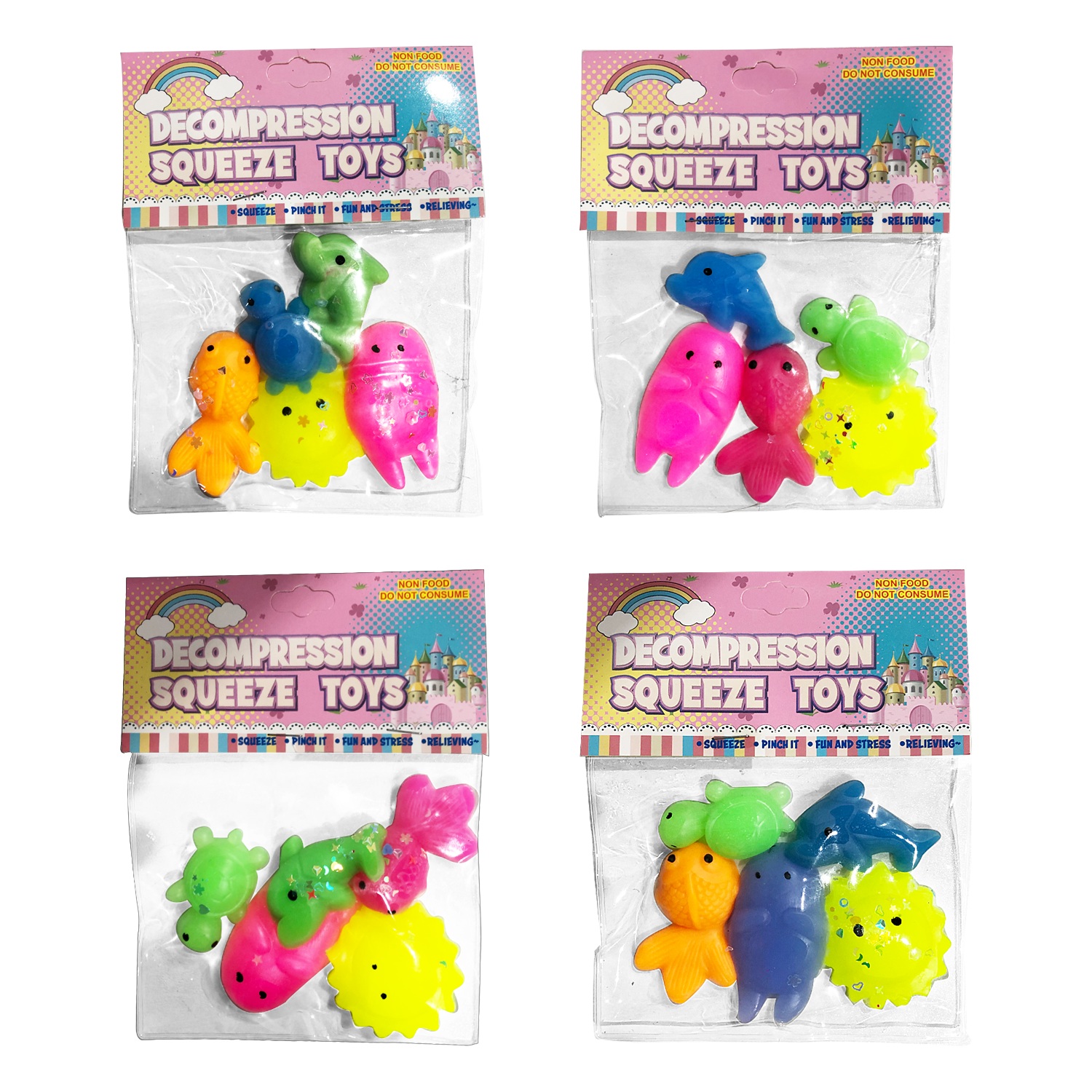 DESESTRESANTE ANIMALES MARINOS X5 (CJX16)